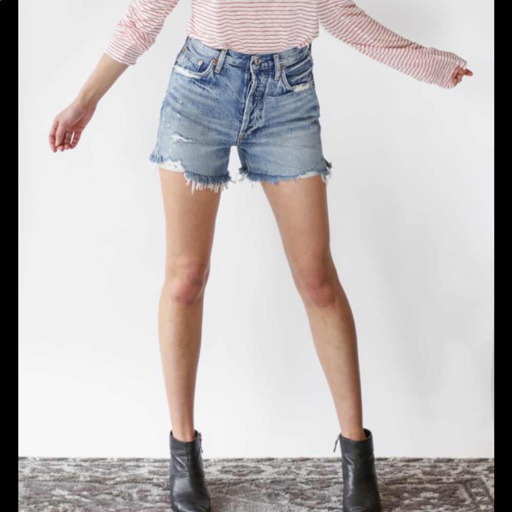 Agolde Dee Ultra High Rise shorts